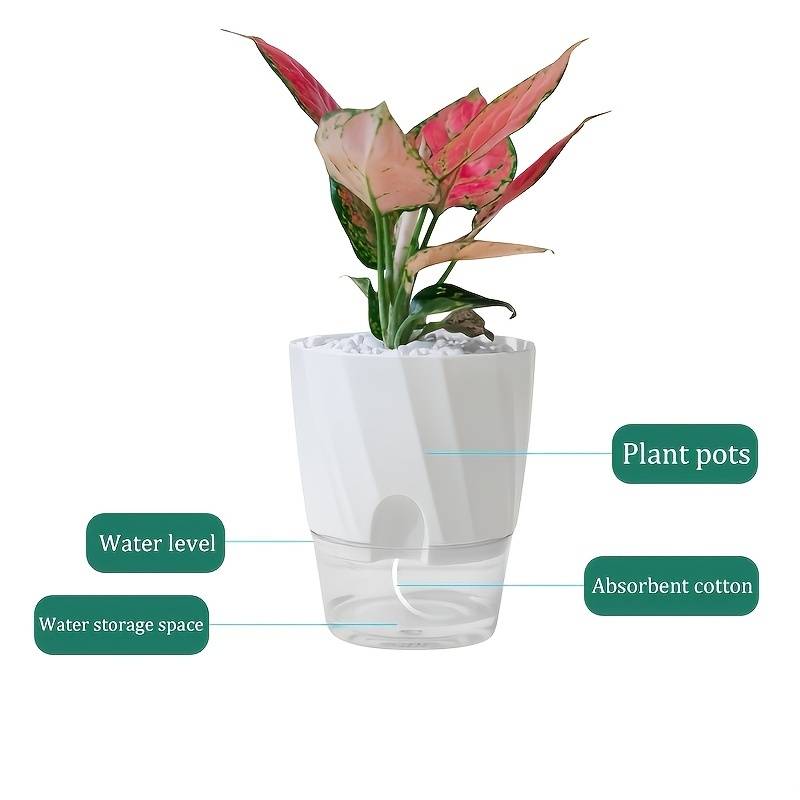 Automatic Self-Watering Flower Pot