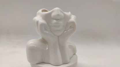 Woman Face Planter